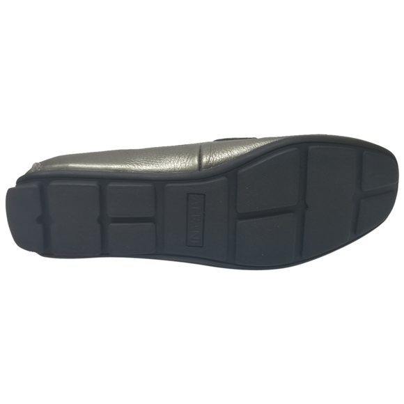 Alfani Mens Marcus Tumbled Drivers Pewter Loafers 9.5 - Picture 3 of 6